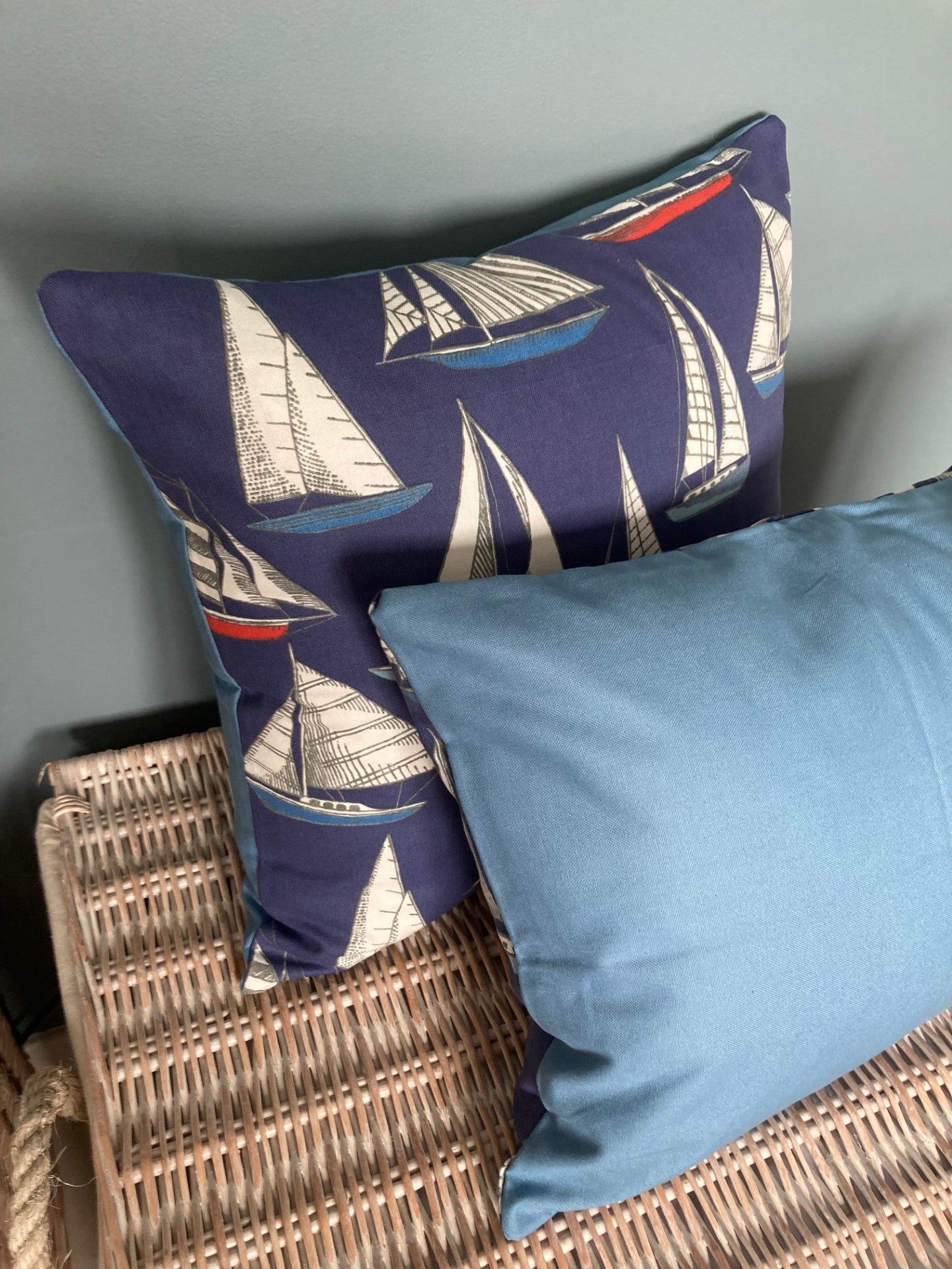 Yachts Cushion - Navy