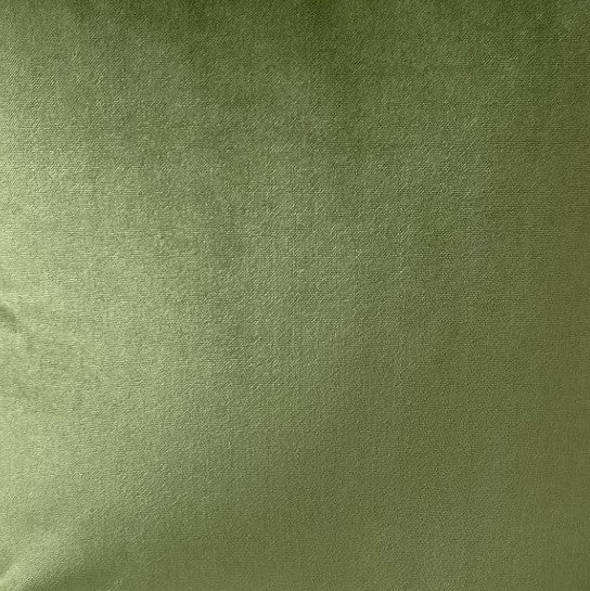 just cushions plush velvet fabric sample green cushions handmade in the uk