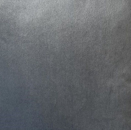 Just cushion fabric sample of plush velvet cushion silver light grey handmade cushions made in the uk