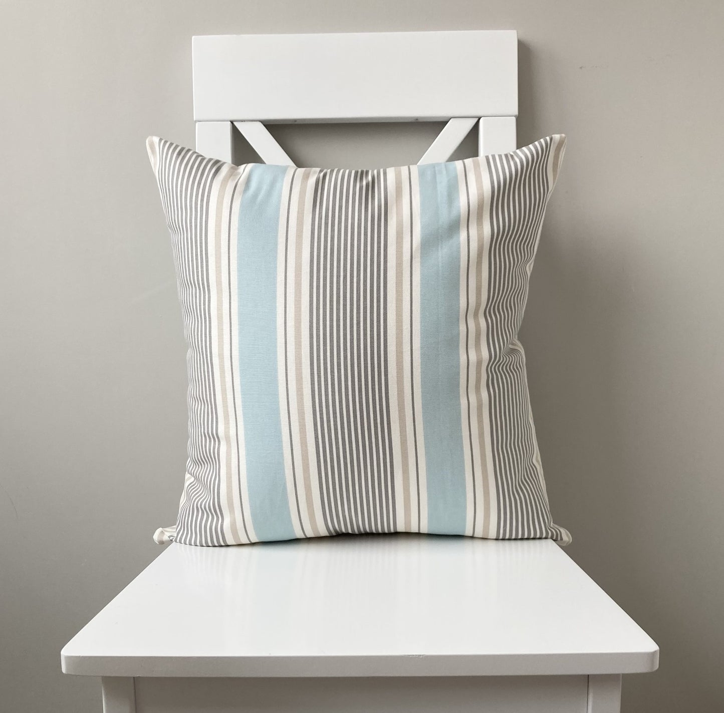 Sail Stripe Cushion - Mineral