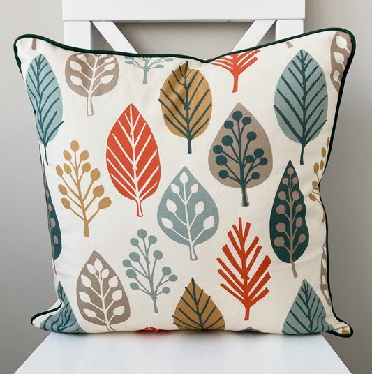 Magda Scandi Cushion - Burnt Orange