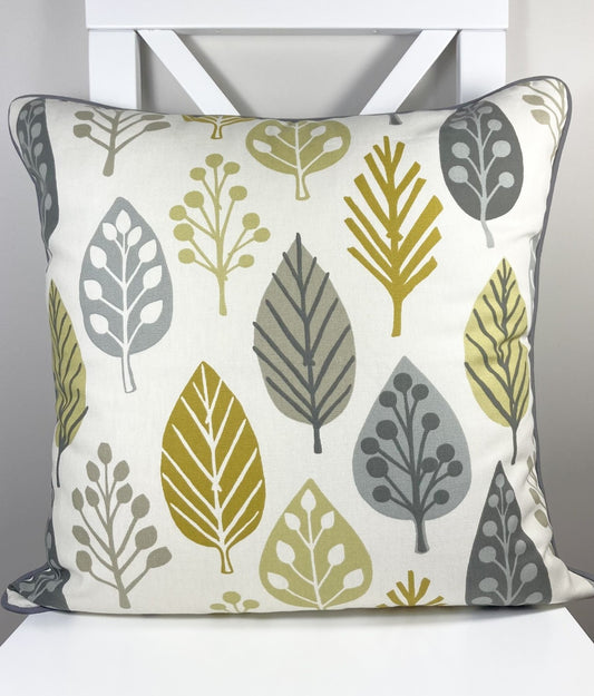 Magda Scandi Cushion - Ochre Yellow