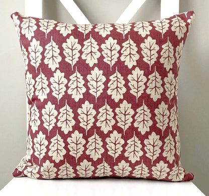 Oak Leaf Cushion - Massai