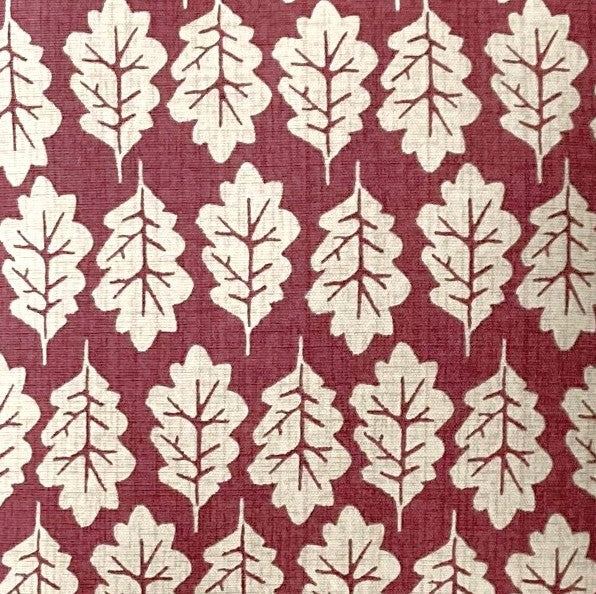 Fabric Sample - Oak Leaf