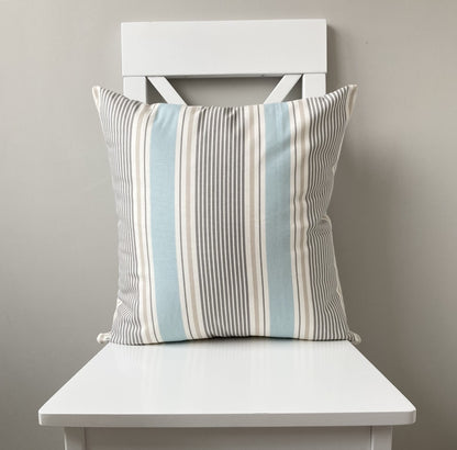 Sail Stripe Cushion - Mineral